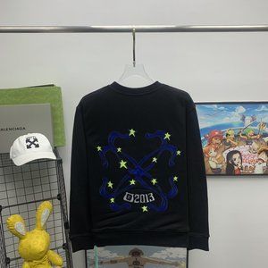 Off-White irregular arrow black sweatshirt